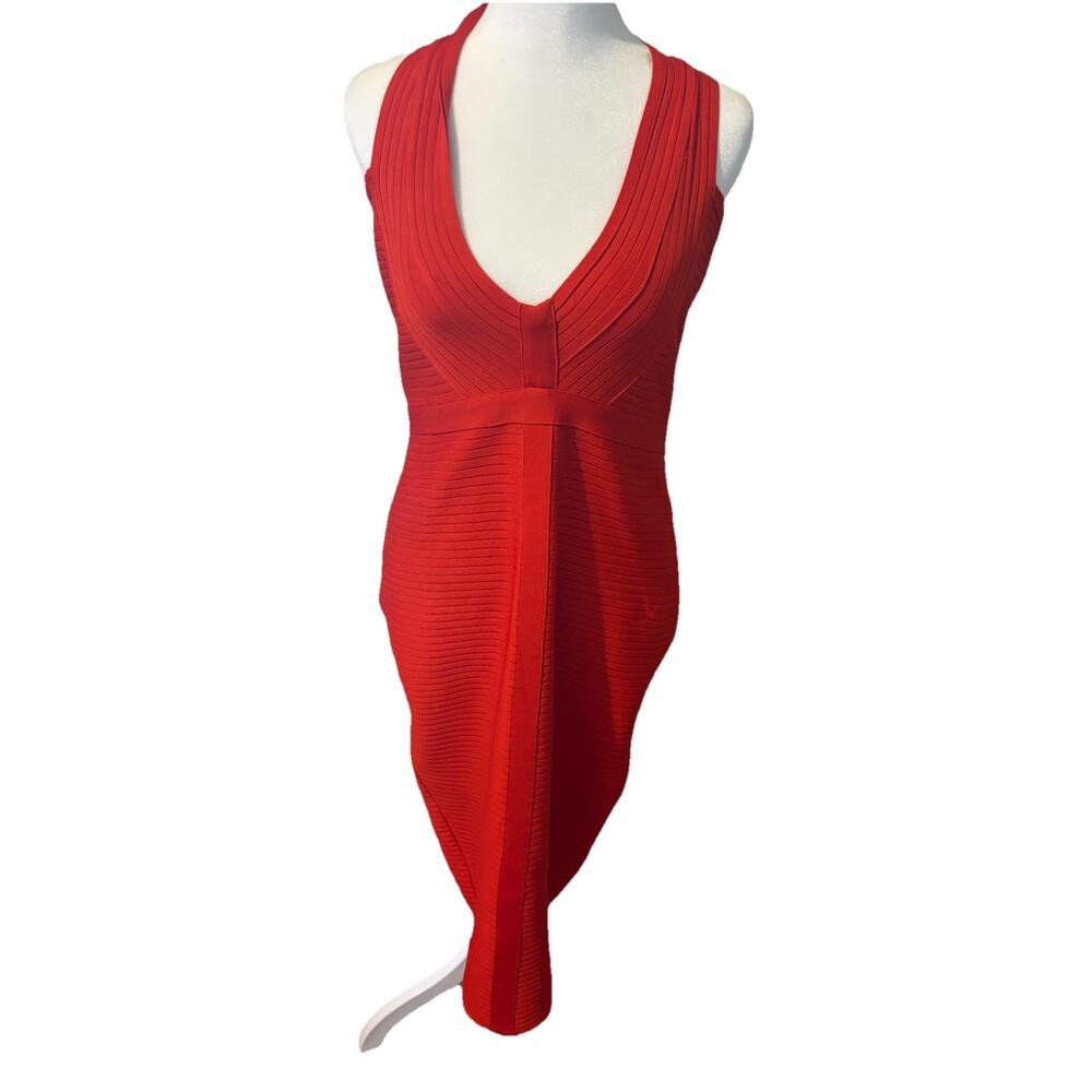 NWT Fashion Nova Halter Bodycon Red XL She’s Spicy Bandage Dress